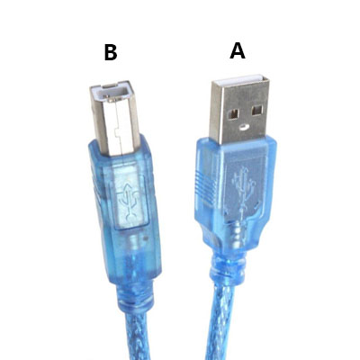 USB 2.0 A/B CABLE-30cm